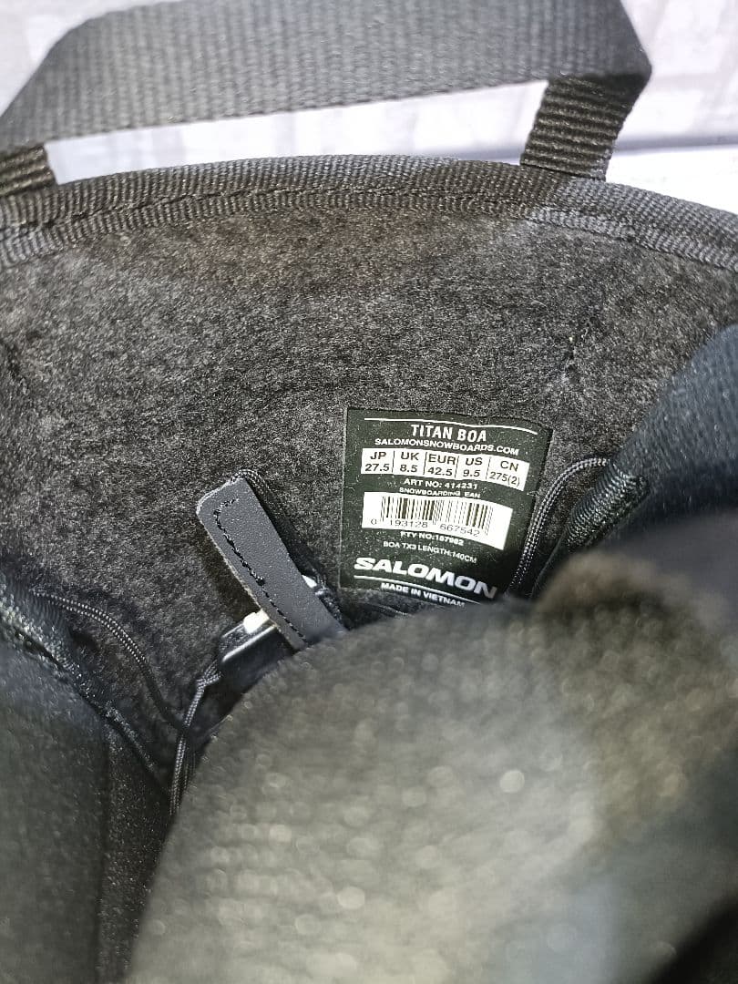 27.5cm■SALOMON TITAN BOA　 サロモン　 ボア