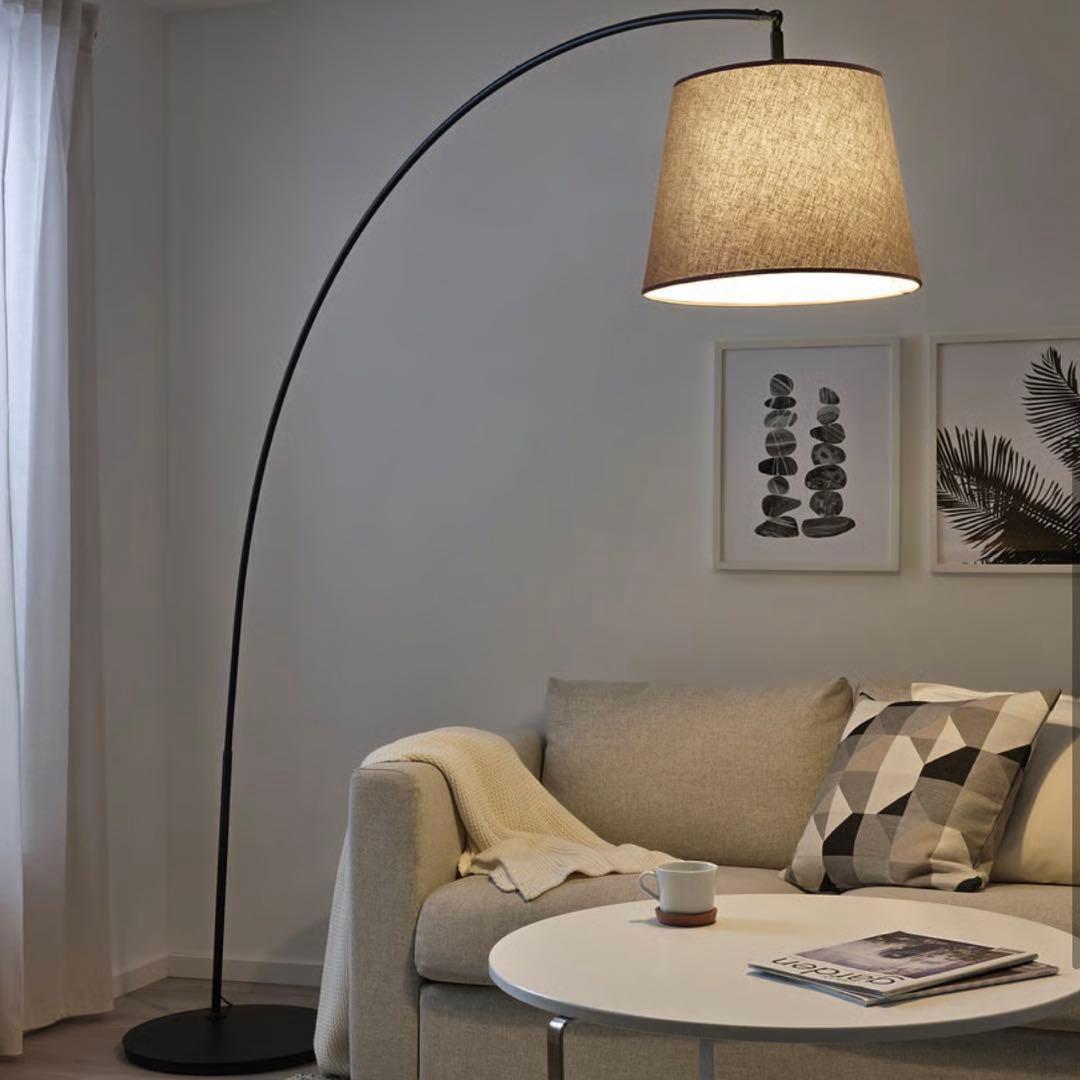 IKEA フロアランプ（ランプシェード, ランプベースのセット）