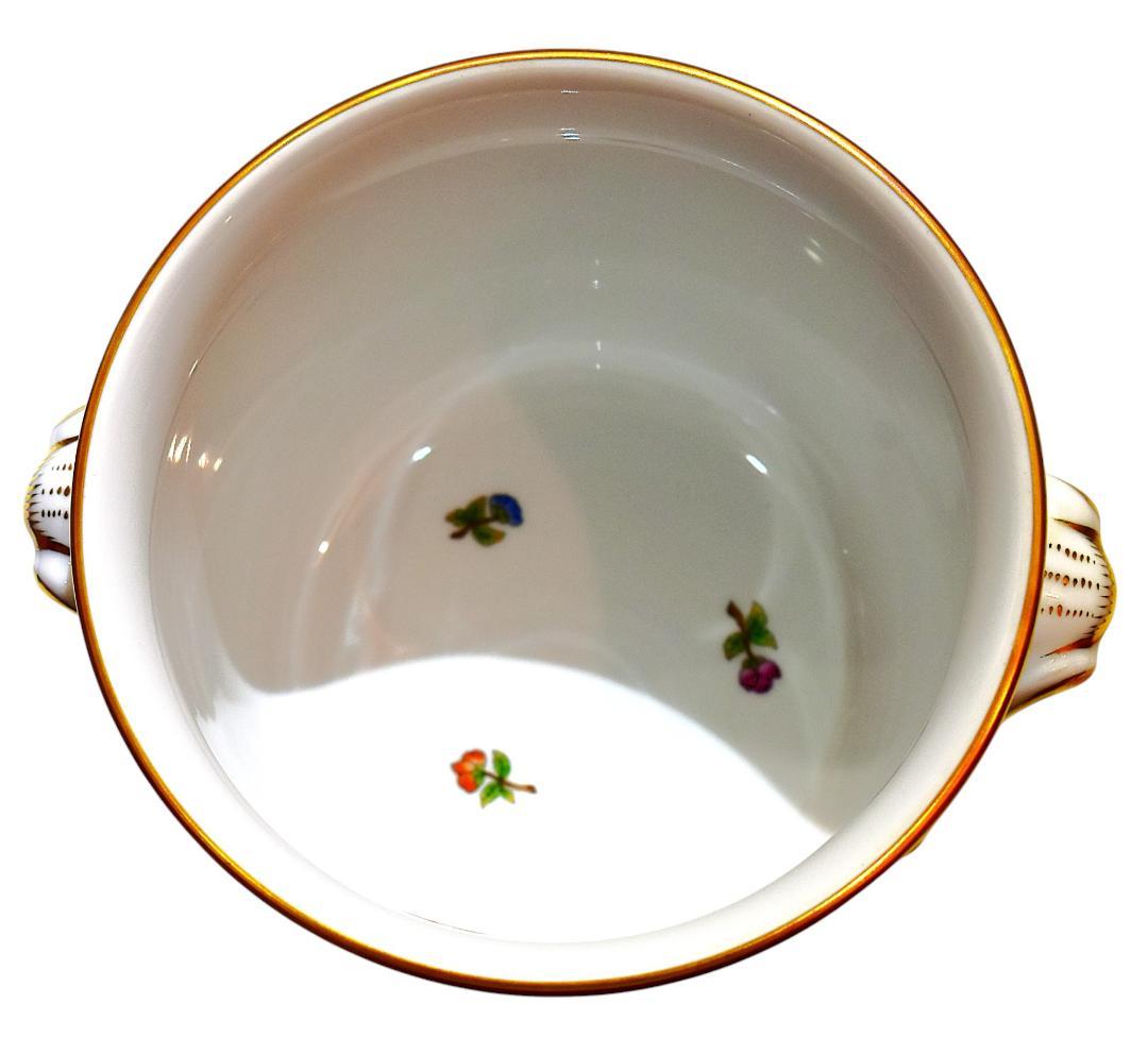 Herend ヘレンド ヴィクトリアブーケ 飾り鉢 未使用