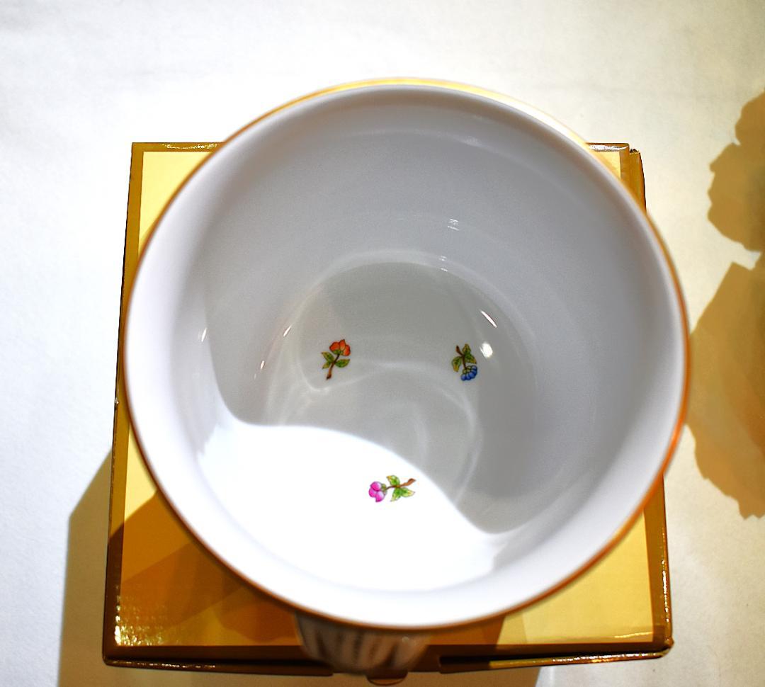 Herend ヘレンド ヴィクトリアブーケ 飾り鉢 未使用