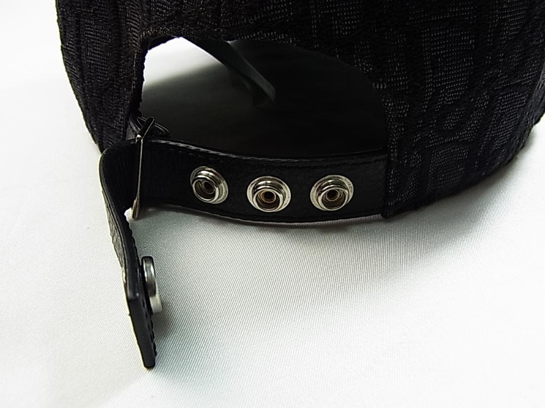 【正規品・美品】クリスチャンディオール オブリーク ジャガードキャップM