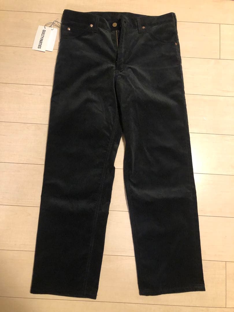 WACKOMARIAワコマリアlee★コーデュロイパンツ黒M