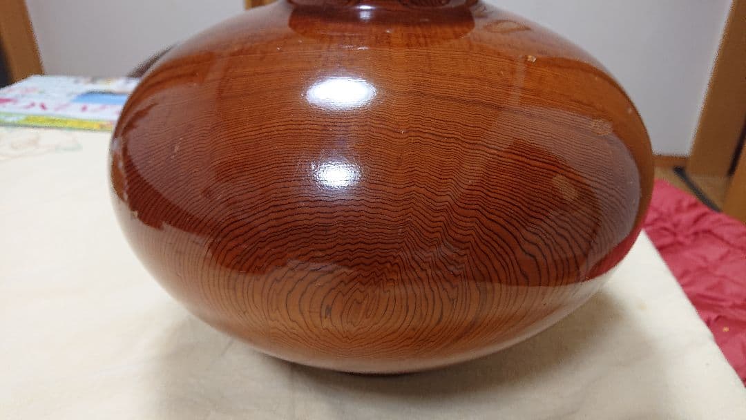 [天然]屋久杉使用 壺 屋久杉花台セット