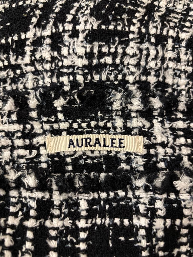 スカート 23ss AURALEE SPUN SUMMER TWEED SKIRT