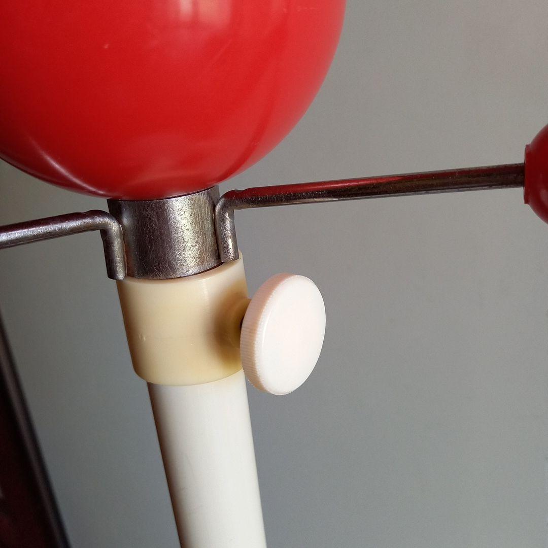 70’s スペースエイジ　ポールハンガー　昭和レトロ　貯金箱付き　当時物