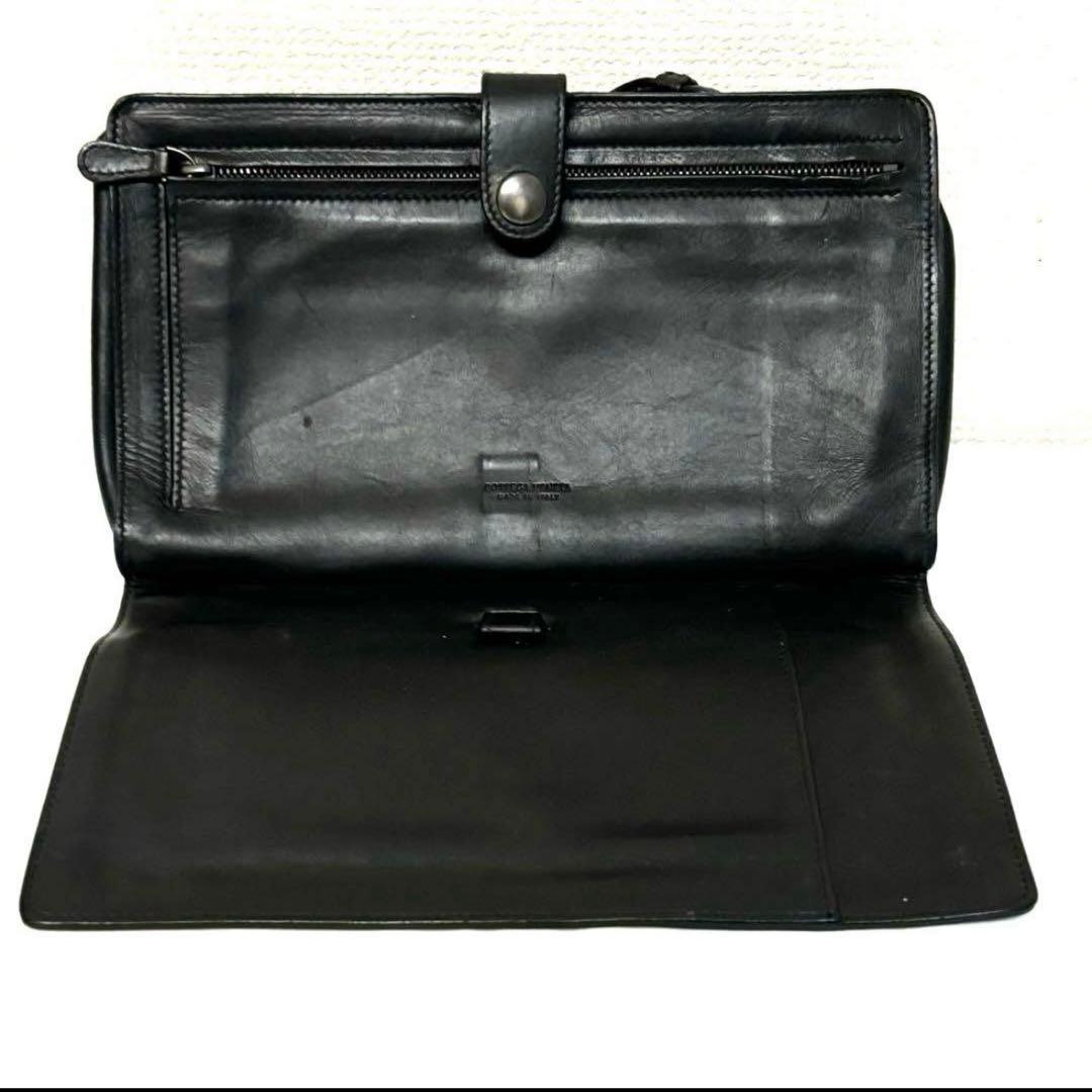 ボッテガヴェネタBOTTEGA VENETAレザーハンドバッグ イントレチャート