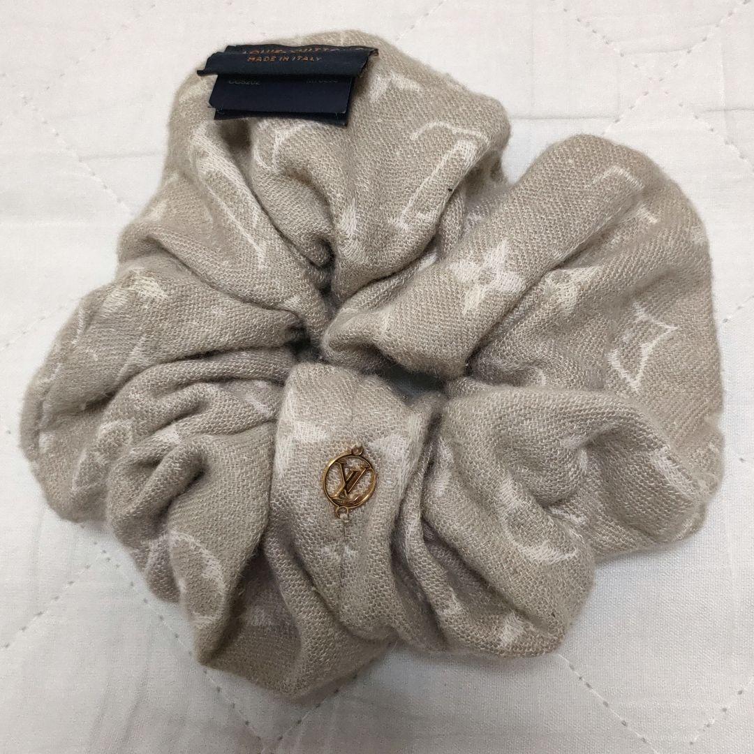 LOUIS VUITTON シュシュ モノグラム ジャカード M78235