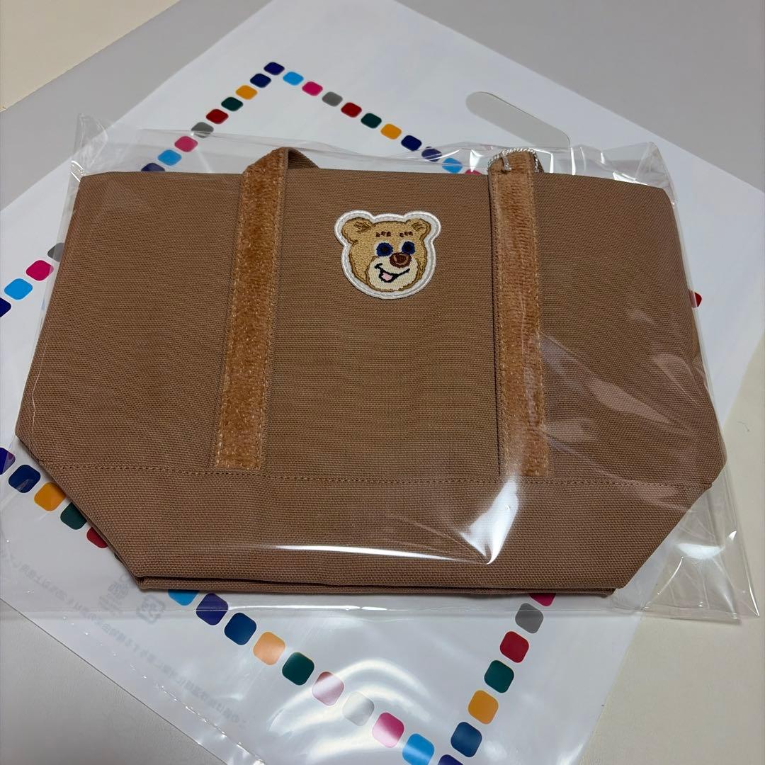 【新品】ラブラリーバイフェイラー オールドテディトートバッグ小 ベージュ L