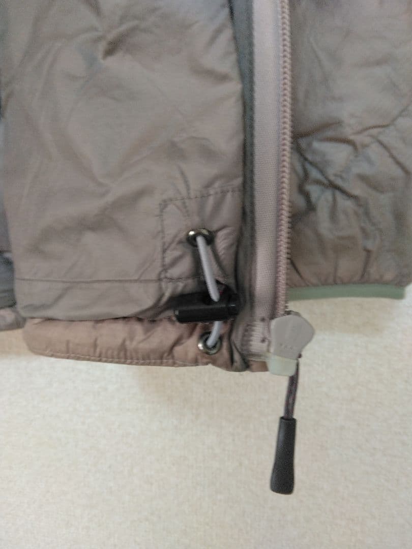 [800FP] ライトアルパインダウンパーカ　レディースL　ベージュ　薄手