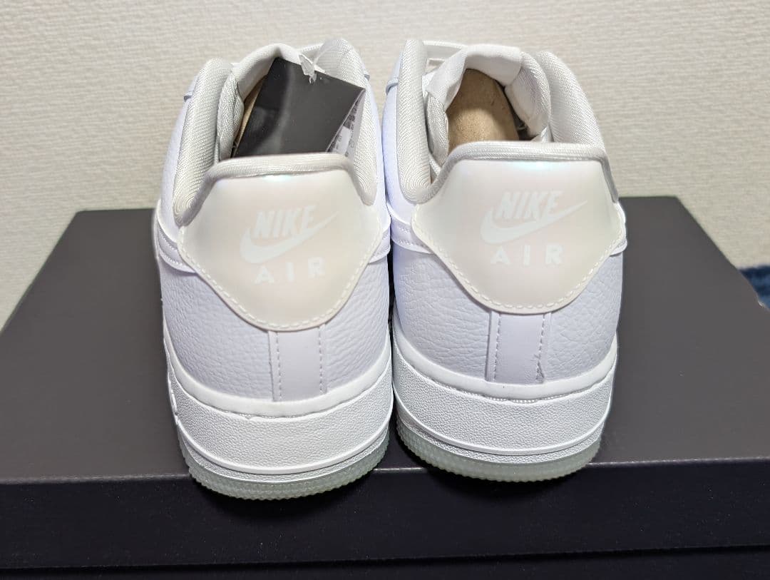 Nike Air Force 1 ホワイトスニーカー 25cm