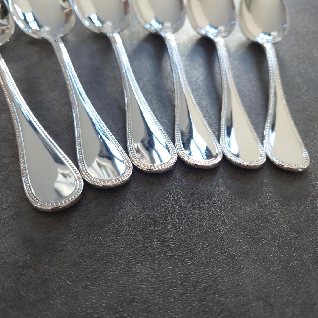 極希少 美品 クリストフル パール ティースプーン 6点