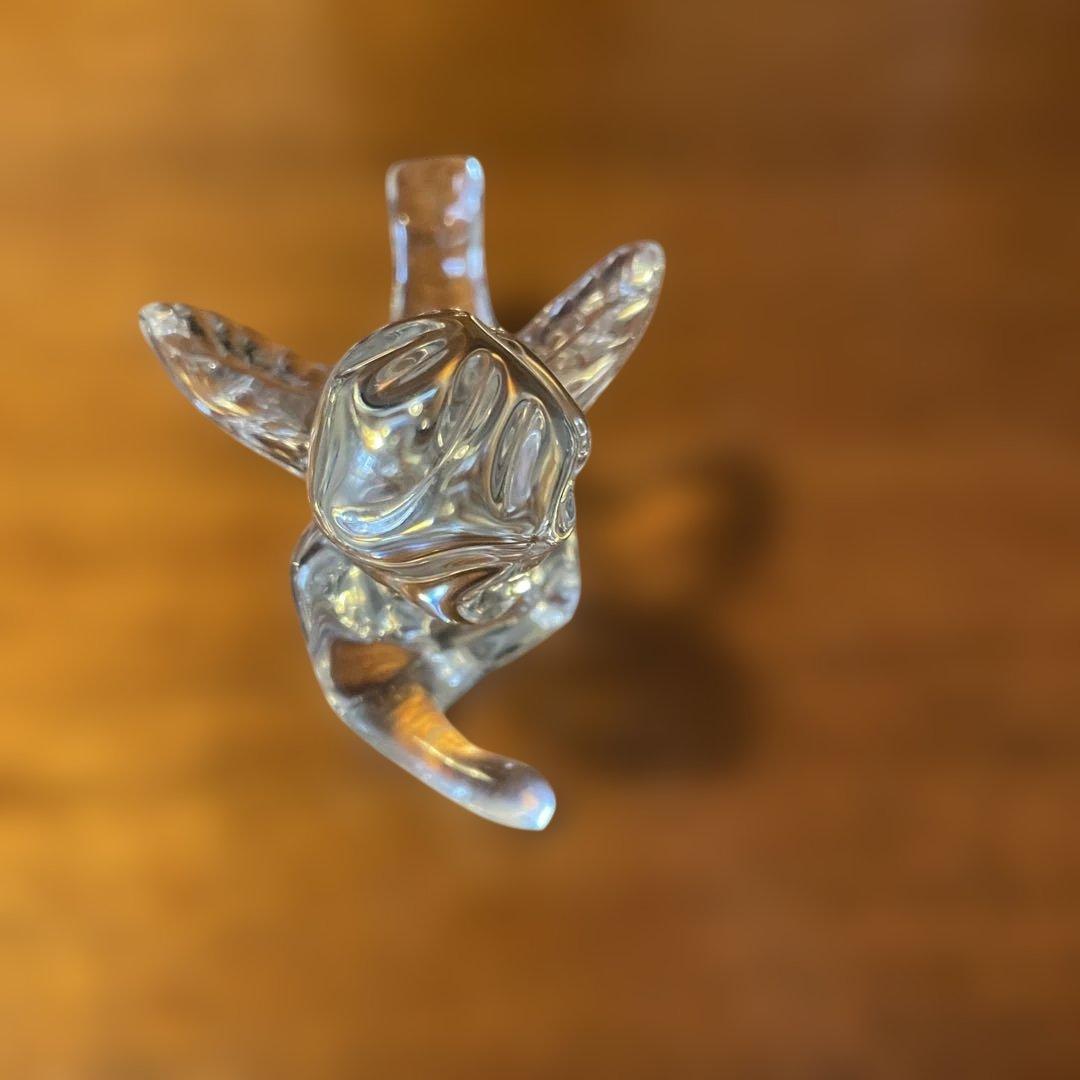 Baccarat クリスタルガラス 天使 置物