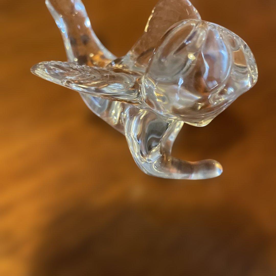 Baccarat クリスタルガラス 天使 置物