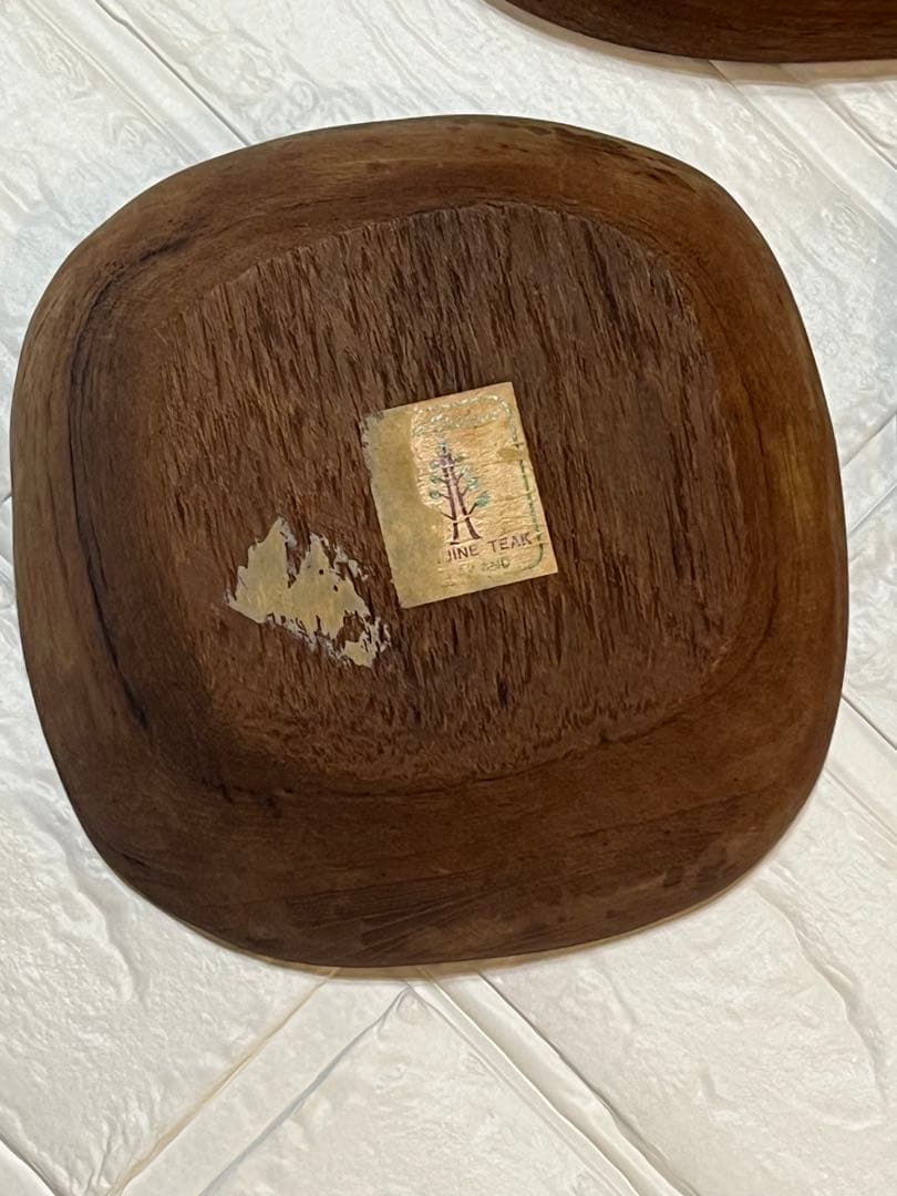 ボウル　タイ　天然木 サラダ　大鉢　器　サラダボウル　木製