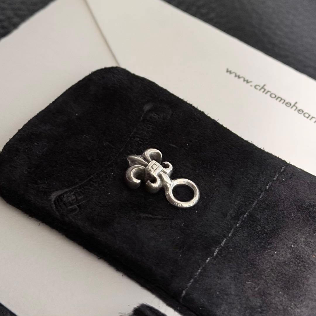 正規品 クロムハーツ スタック BSフレア チャーム ギャランティ付