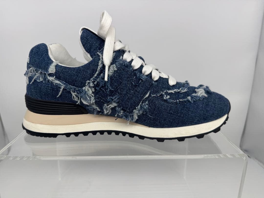 【未使用 箱袋付】ミウミウ × ニューバランス　コラボ スニーカー 22.5㎝