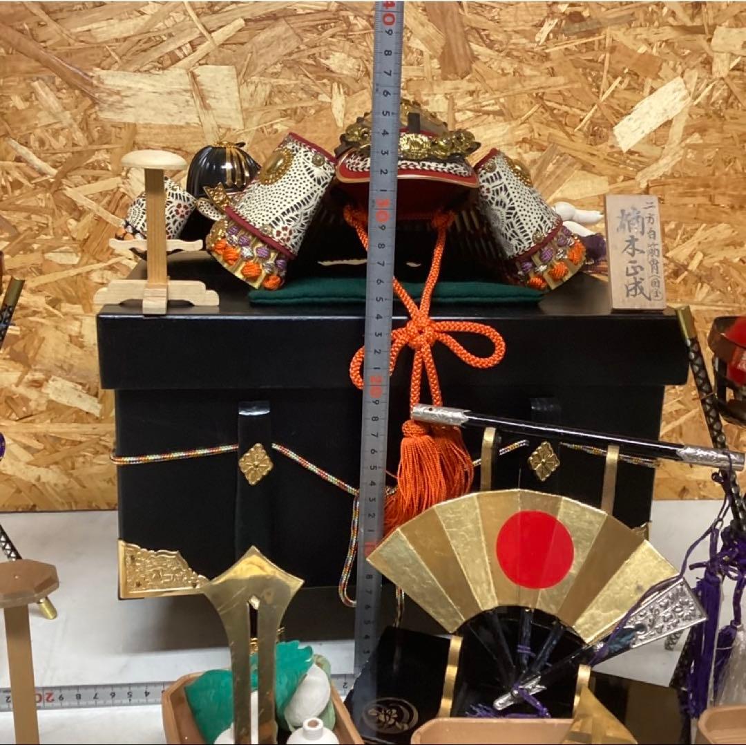 兜飾り 兜セット 五月人形 端午の節句 節句飾り インテリア用 (P28）