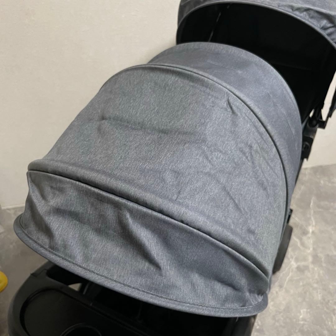 カトージ　二人でゴーDX デニム　二人乗りベビーカー　41000 KATOJI