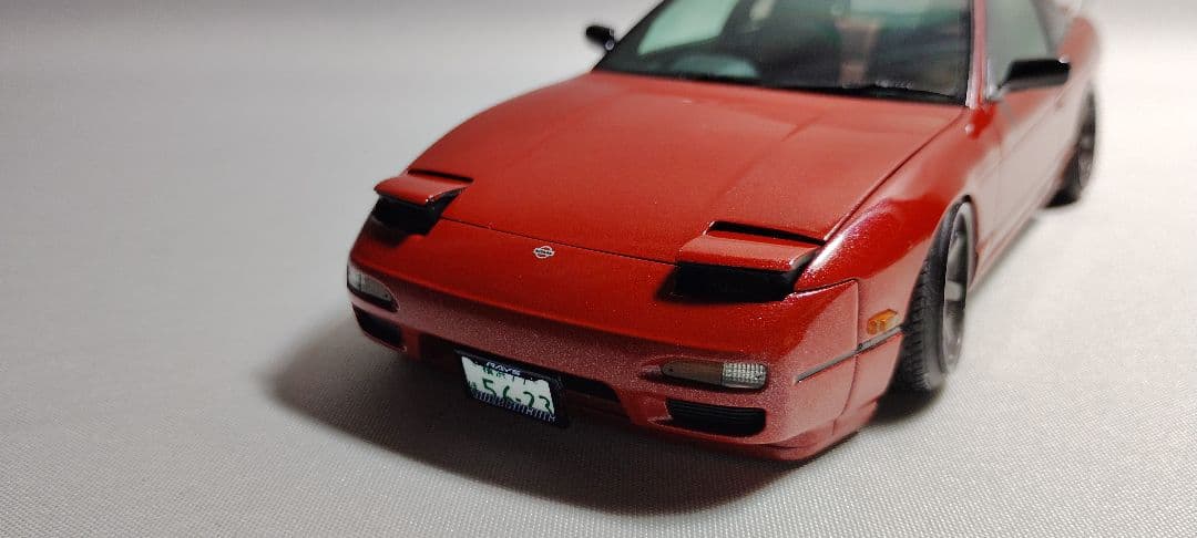 カズさん専用 アオシ 1/24 マークⅡ180SX TYPE II 2台完成品