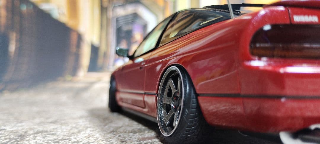 カズさん専用 アオシ 1/24 マークⅡ180SX TYPE II 2台完成品