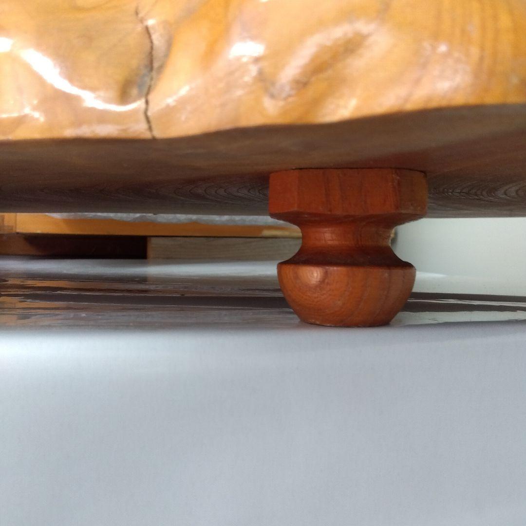 花台　A 　アンティーク　木目　一本木