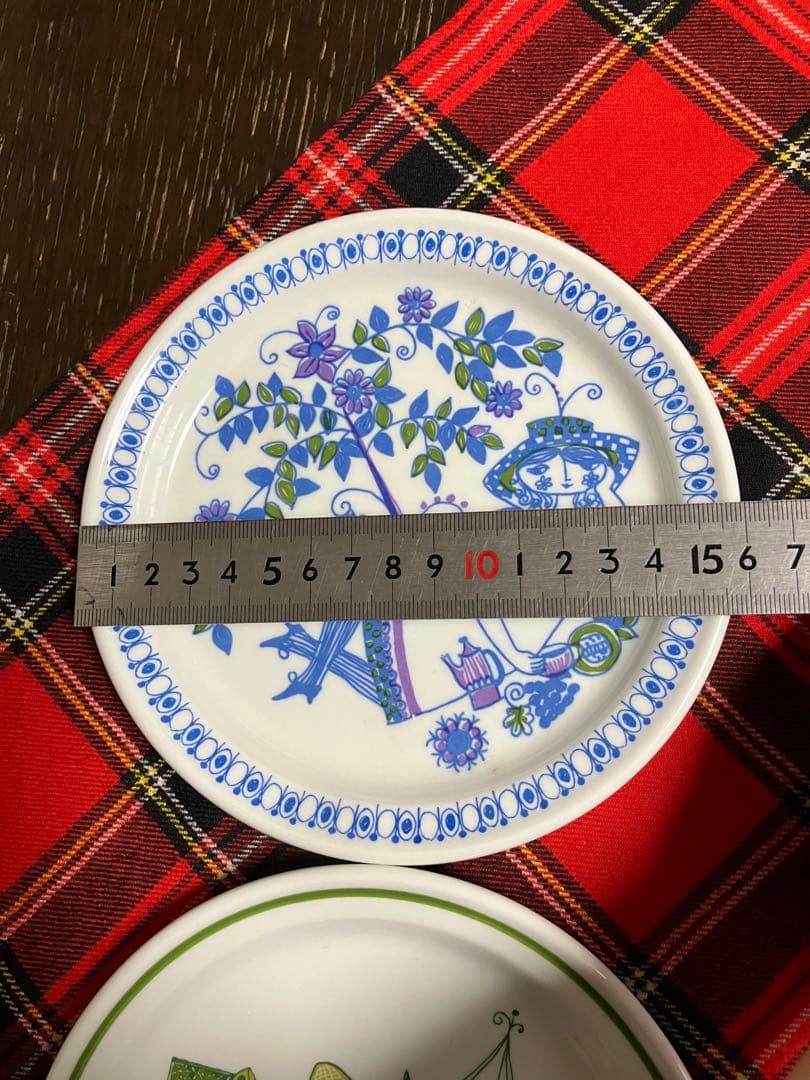 ノルウェー FIGGJO フィッギオ ペアプレート 1960年代