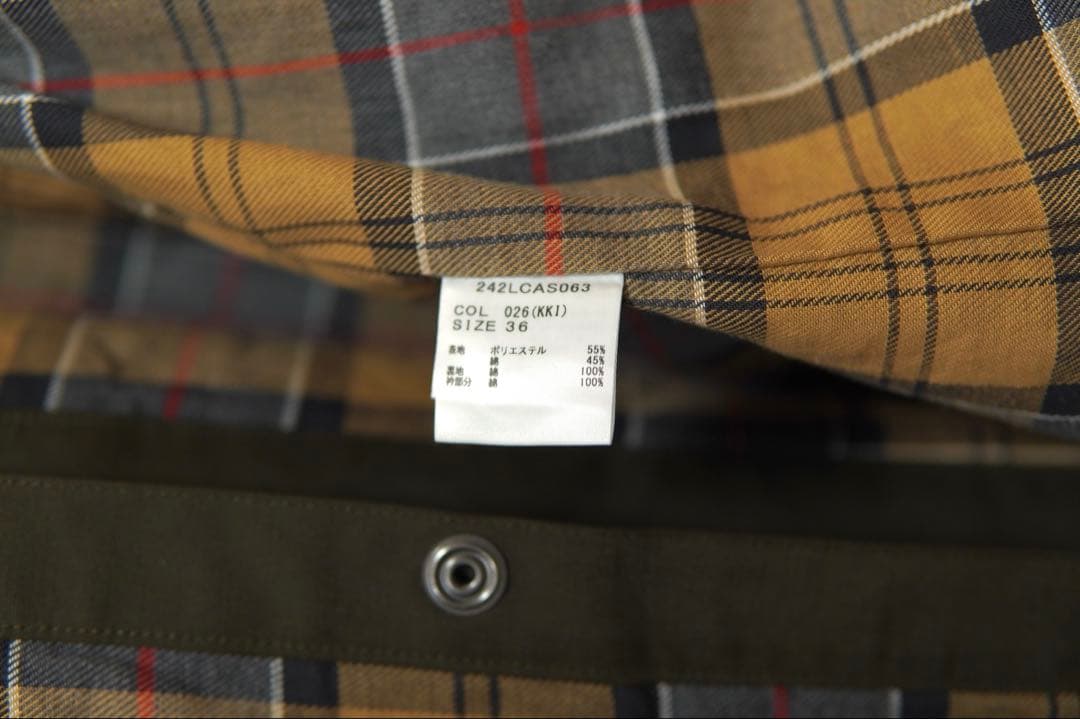 【最終値下げ】【美品】FRAY I.D別注Barbourミドルレングスジャケット