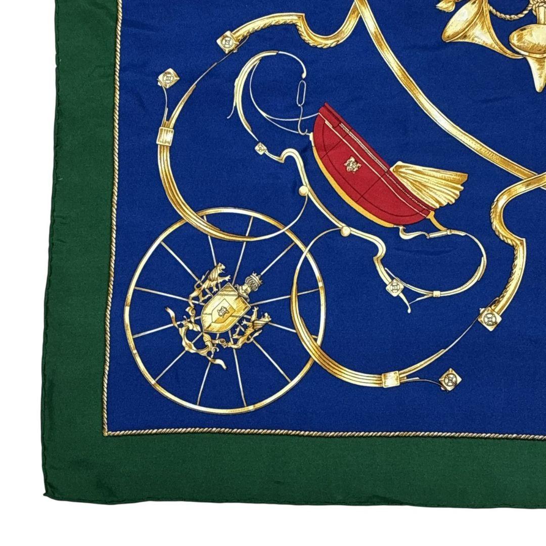 極美品✨CELINE セリーヌ 大判スカーフ ストール 楽器 鞍