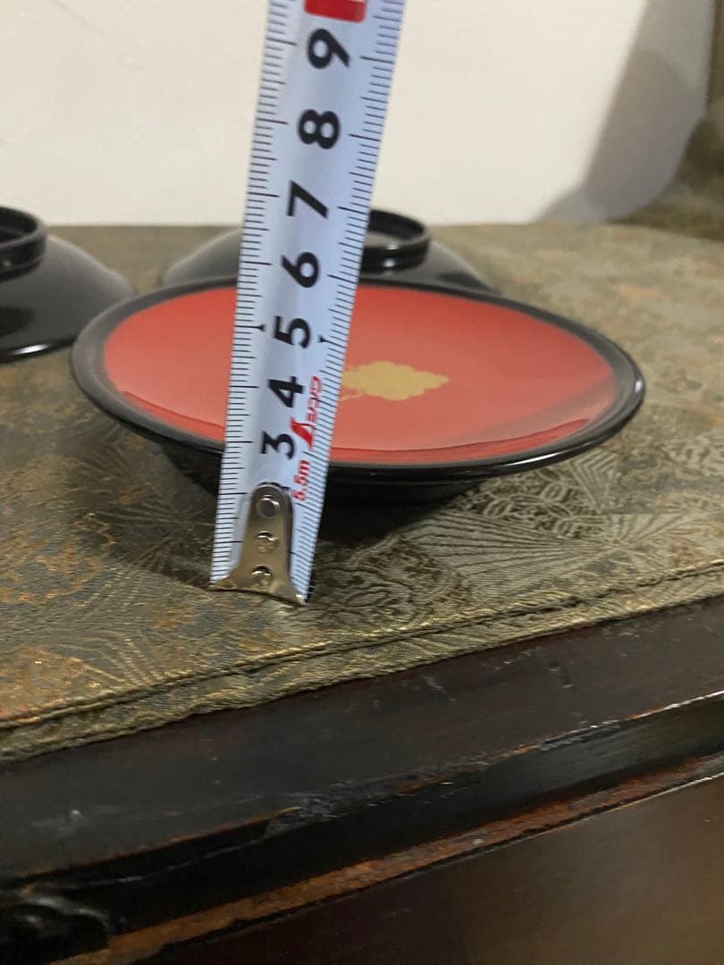 輪島塗り　銘々皿　懐石道具　茶道具