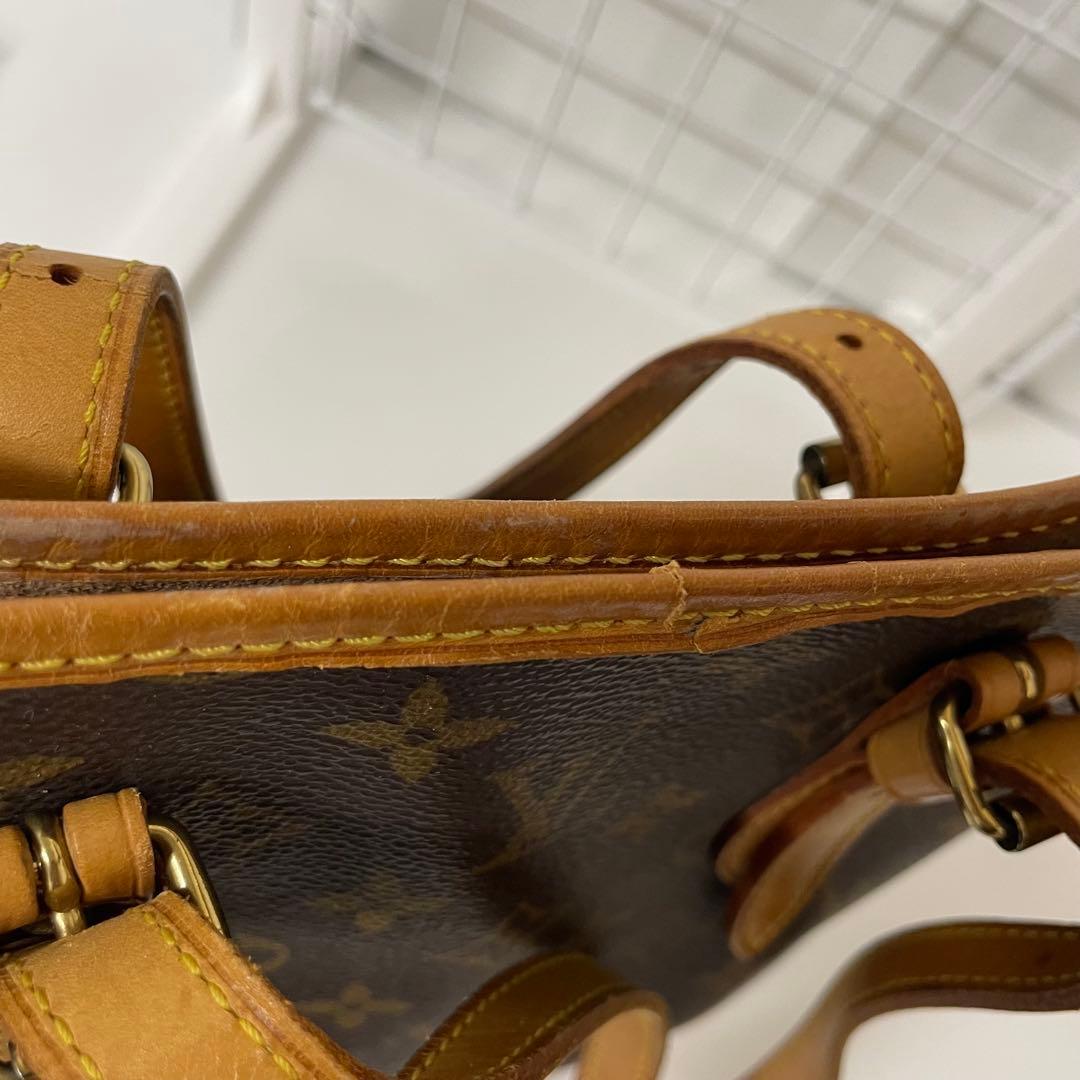 ルイヴィトン バケットPM トートバッグ モノグラム ブラウン ヴィンテージ
