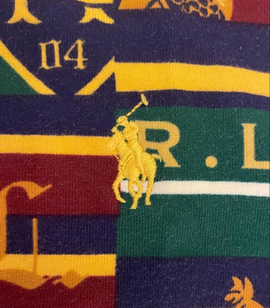 ラグビー 多色柄 ラガーシャツ