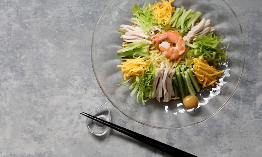 【完売】河上智美 吹きガラス サマープレート 6枚セット 大皿