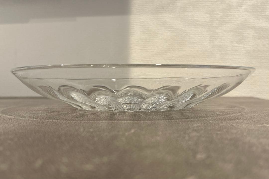 【完売】河上智美 吹きガラス サマープレート 6枚セット 大皿