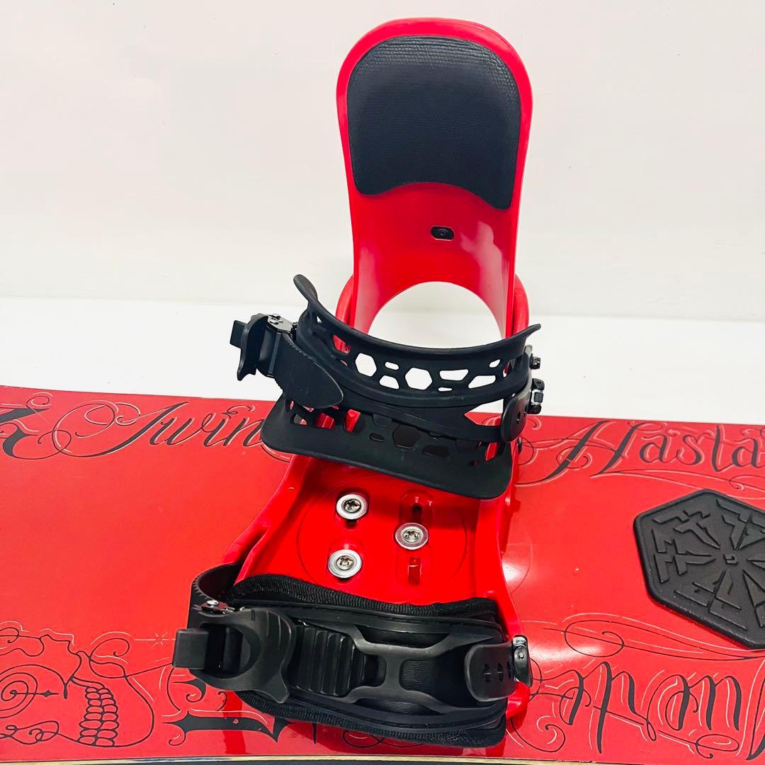 BURTON TWIN バートン　ツイン　スノボセット　スノーボード　バイン　L