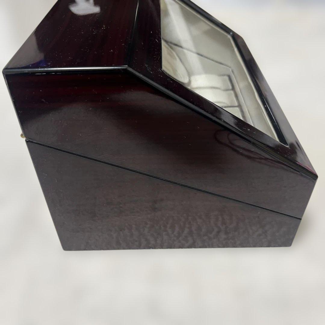 【動作確認済み】高級感 ワインディングマシーン ウォッチワインダー 木製