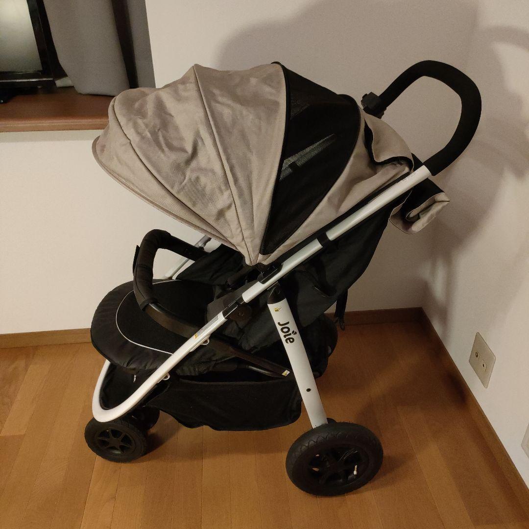 Joie ジョイ ベビーカー ライトラックスエア 3輪 エアタイヤ 折りたたみ式