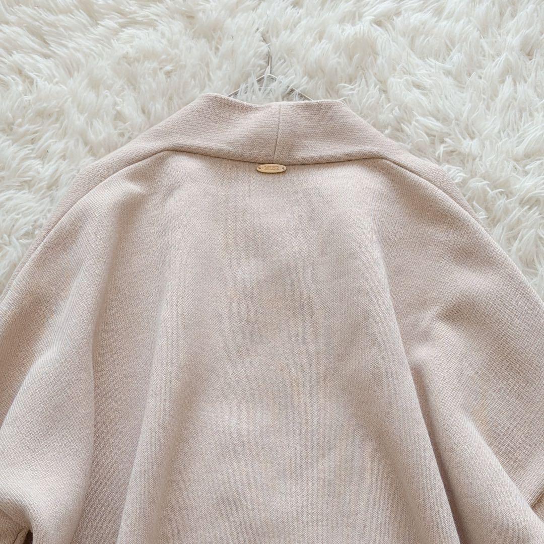 ドゥーズィエムクラス Twins cotton ショートガウン ノーカラー