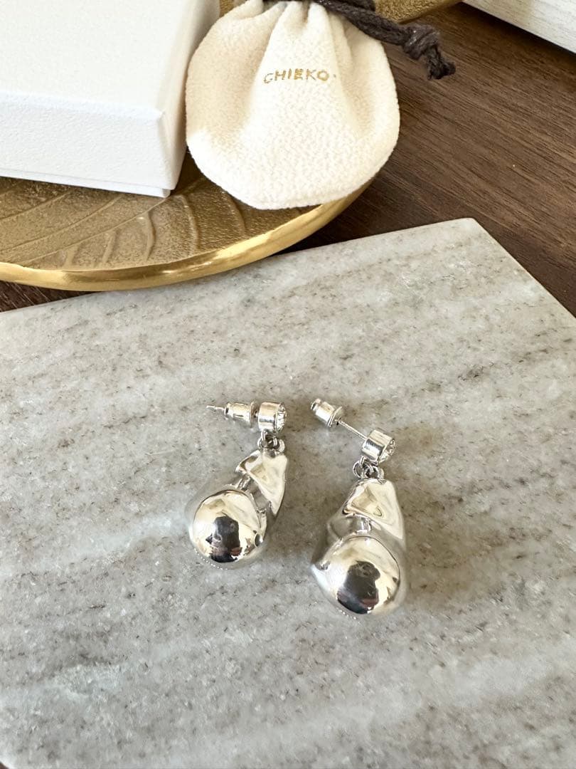 CHIEKO+チエコプラス baroque pierce † silver