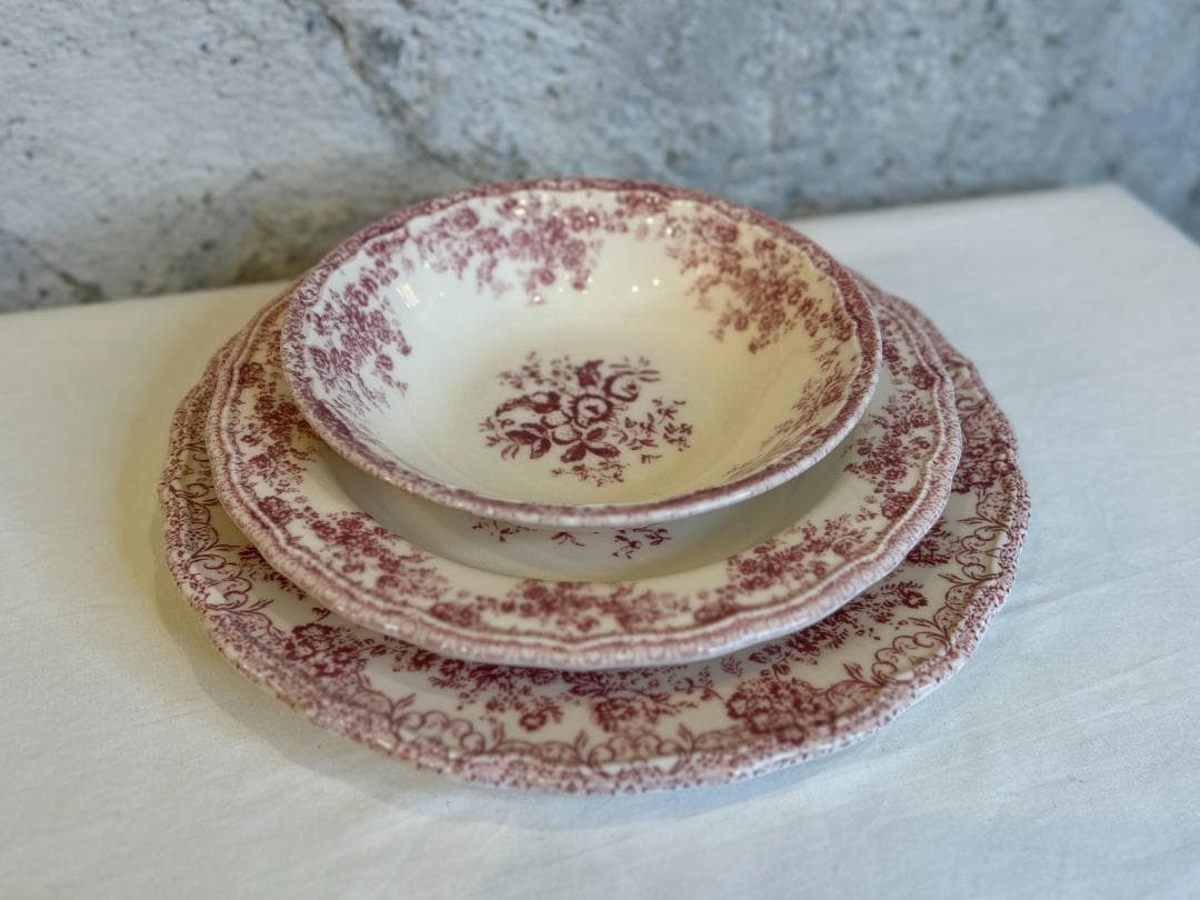 【大人気！食器セット】 ZARA 　フローラル　アースンウェア　プレート