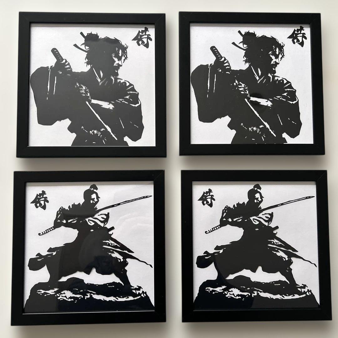 切り絵（フレーム付き)