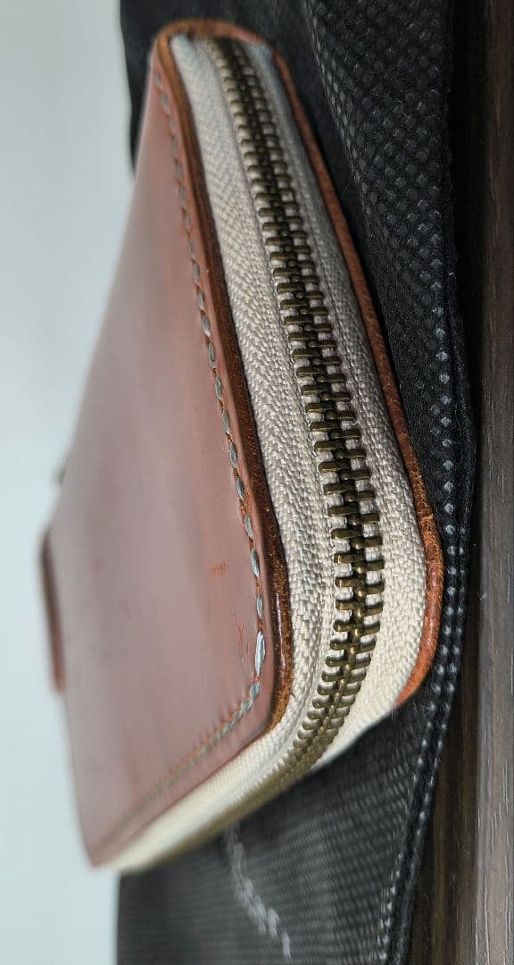 サムライクラフト　ロングウォレット　ラウンドファスナー