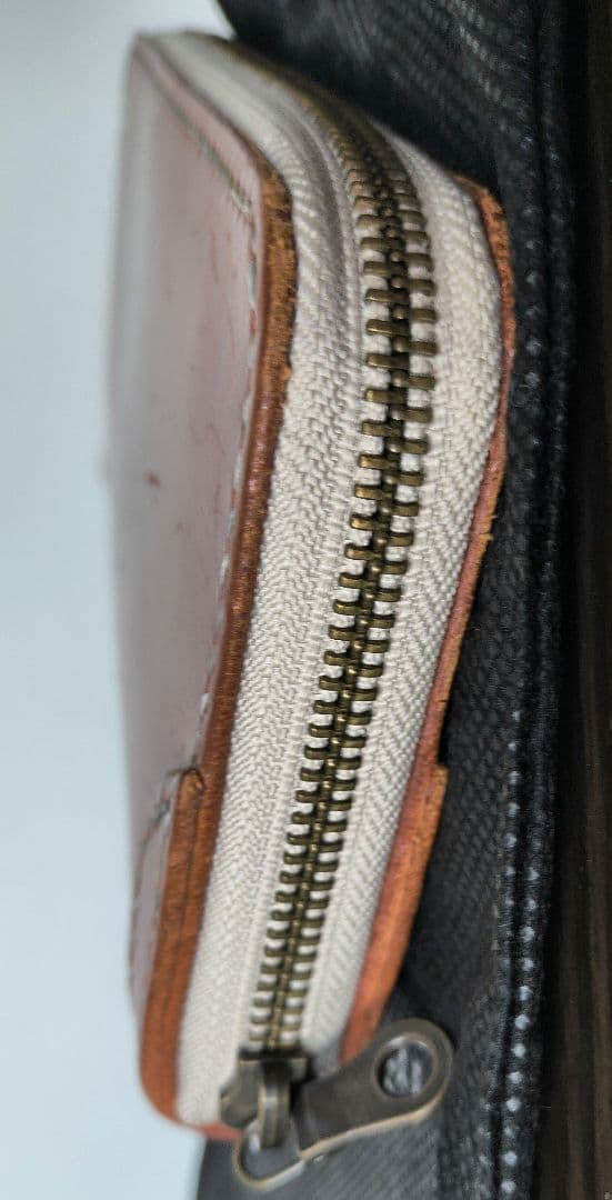 サムライクラフト　ロングウォレット　ラウンドファスナー