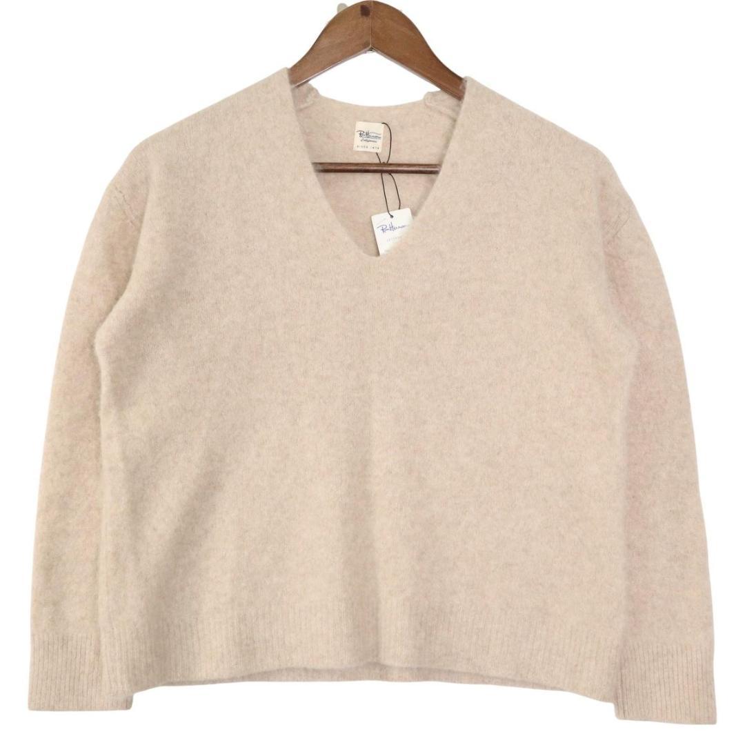 【新品】Ron Herman Vネックニット カシミヤ100％　セーター XS