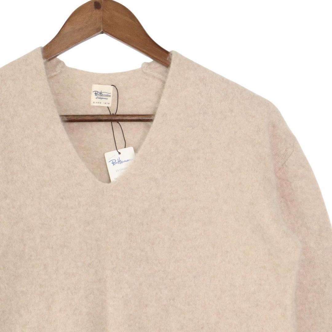 【新品】Ron Herman Vネックニット カシミヤ100％　セーター XS