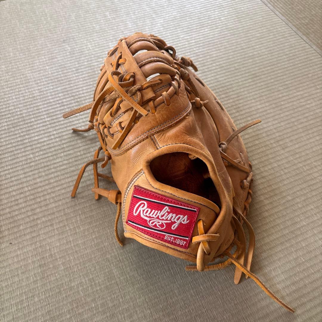 ローリングス左用ファーストミット　少年野球　軟式