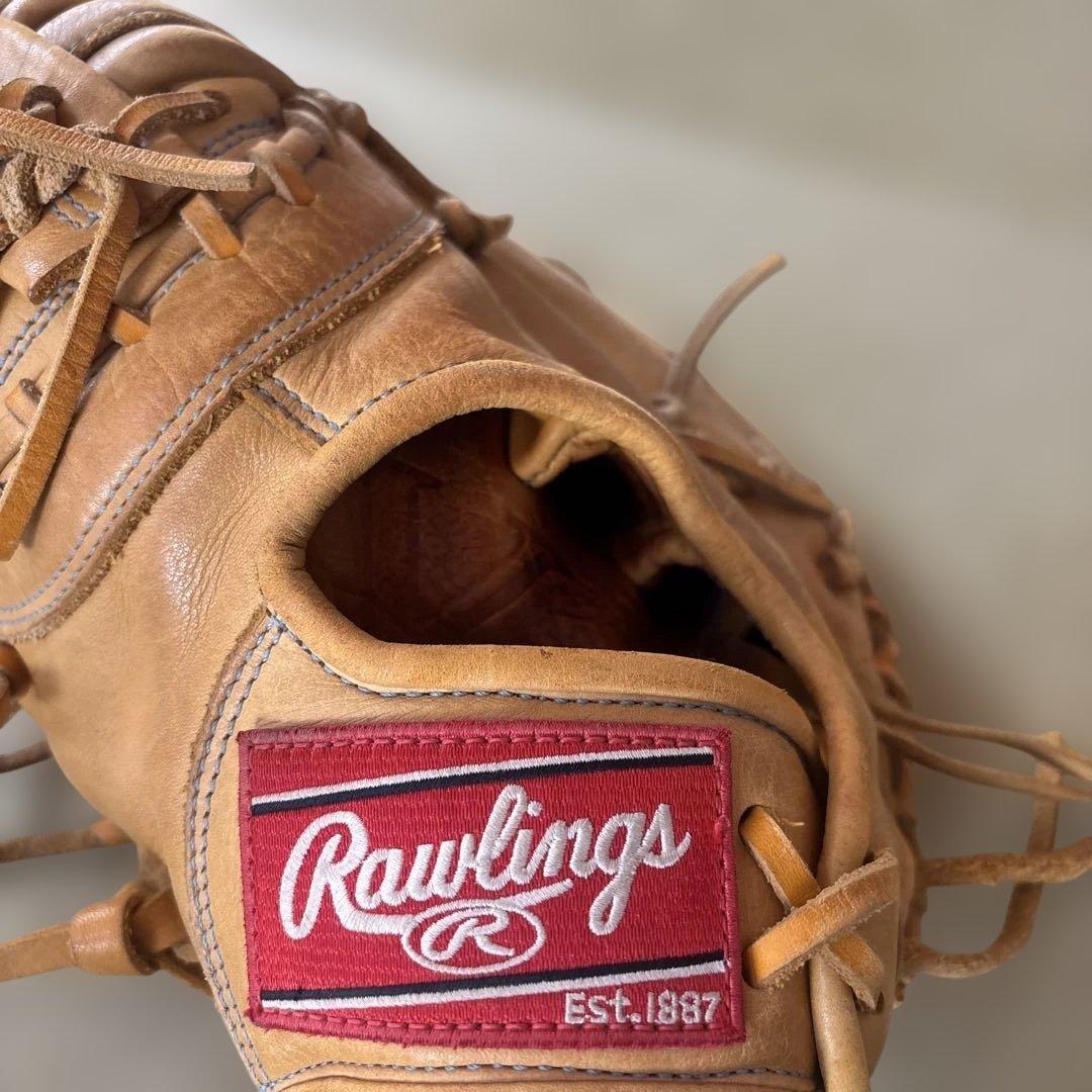 ローリングス左用ファーストミット　少年野球　軟式