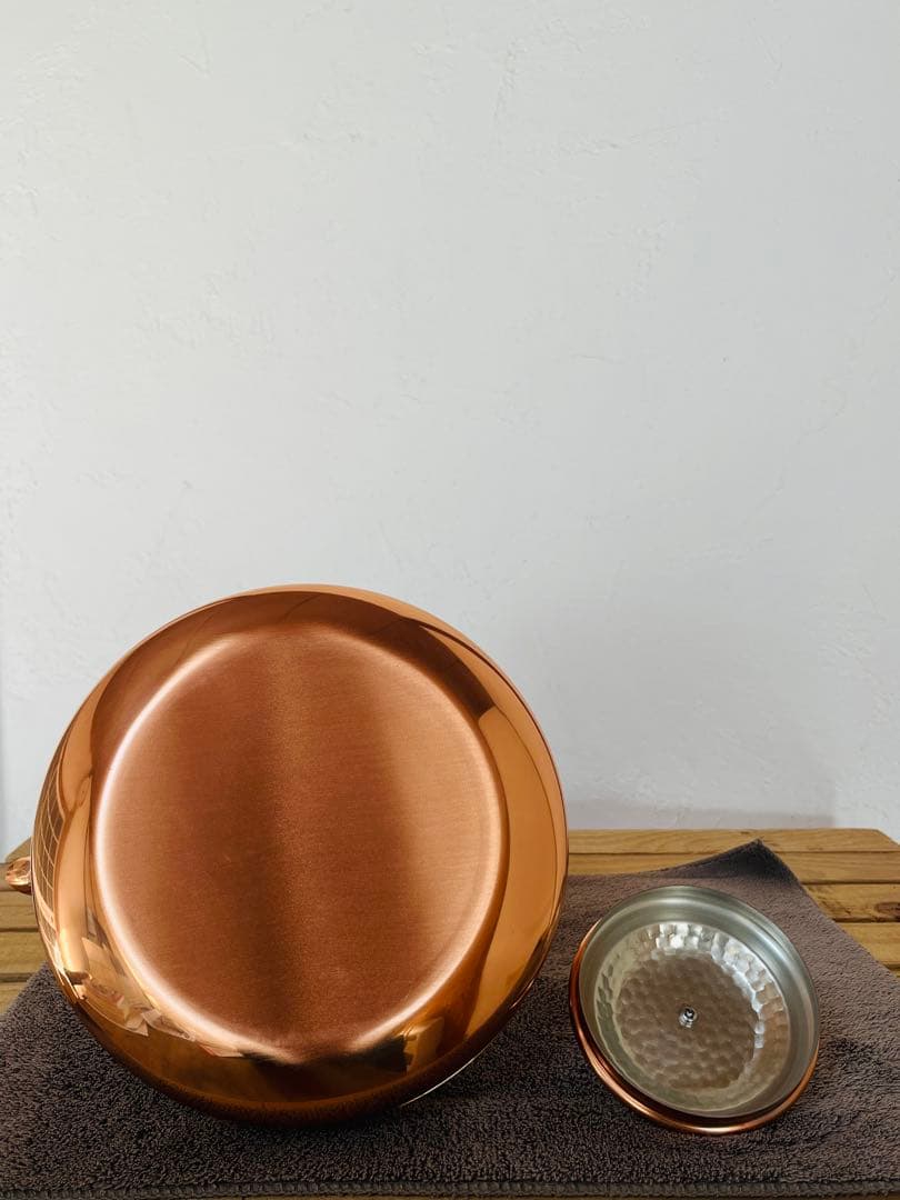 A*n様 期間限定！　純銅やかん２.５ℓ 大容量タイプ！ 竹越製作所 純銅クラッ