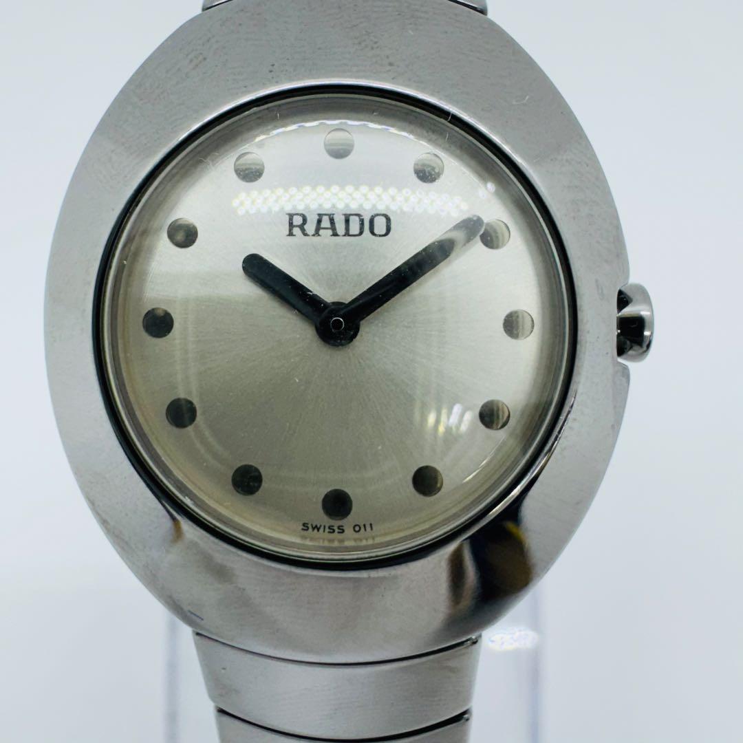 ✨RADO✨ラドー✨シルバー文字盤✨オベーション✨メンズ✨クォーツ✨腕時計✨