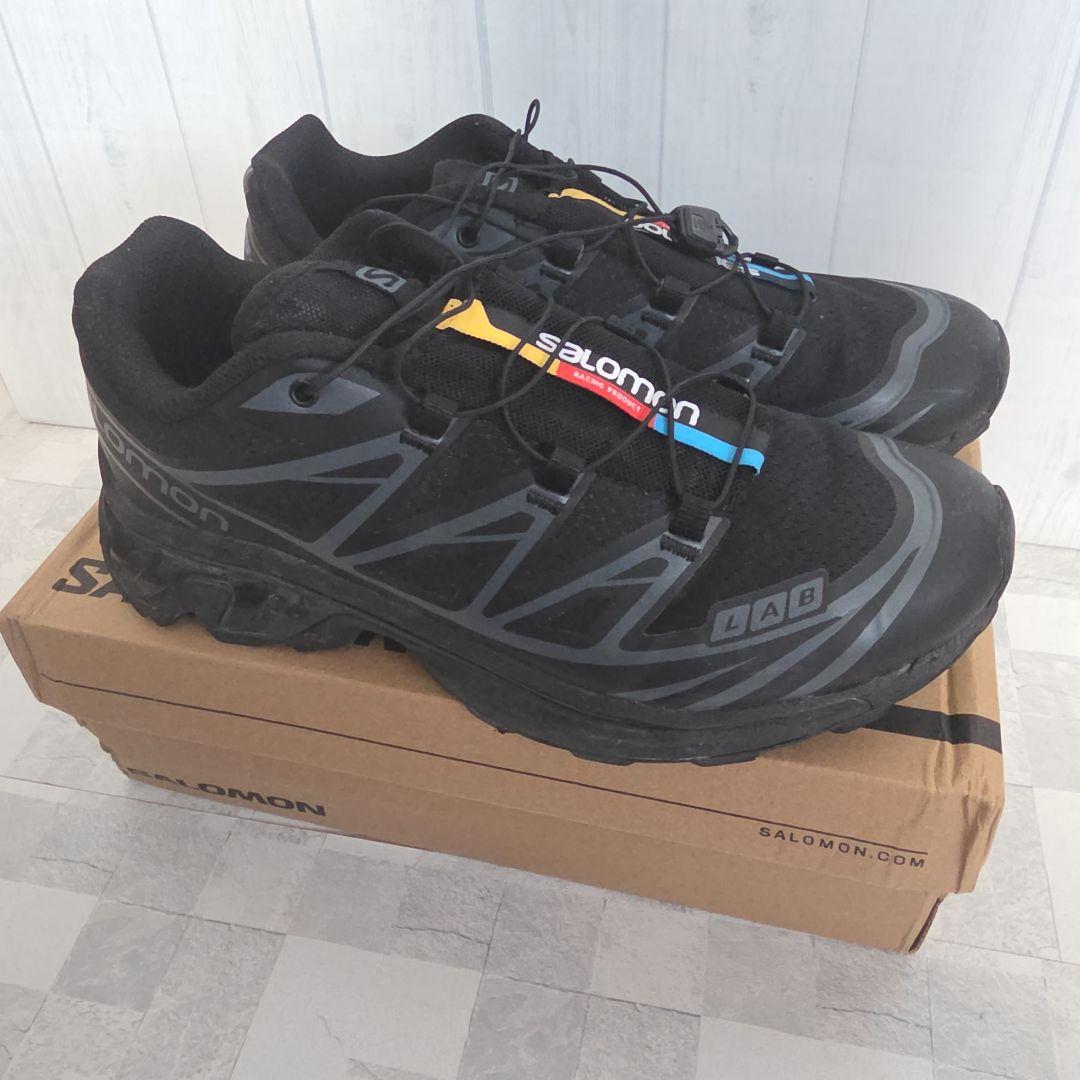 SALOMON S/LAB XT-6 ブラックスニーカー