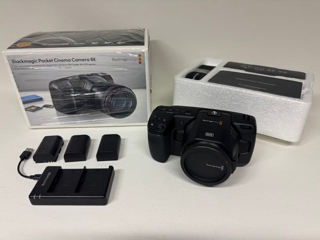 美品！Blackmagic Pocket Cinema Camera 6K